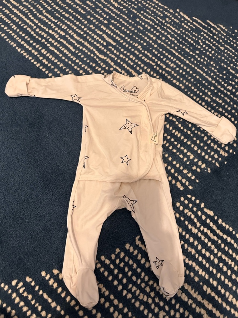 Bonsie Baby Skin-to-Skin Footie 0-3 months